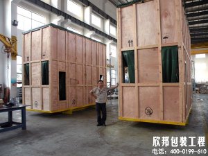 大型/重型出口设备包装现场,杭州木箱,杭州木箱厂,杭州木箱包装,杭州木箱价格,杭州出口木箱